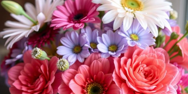 Как собрать букет живых цветов, который будет радовать дольше и говорить за вас больше слов