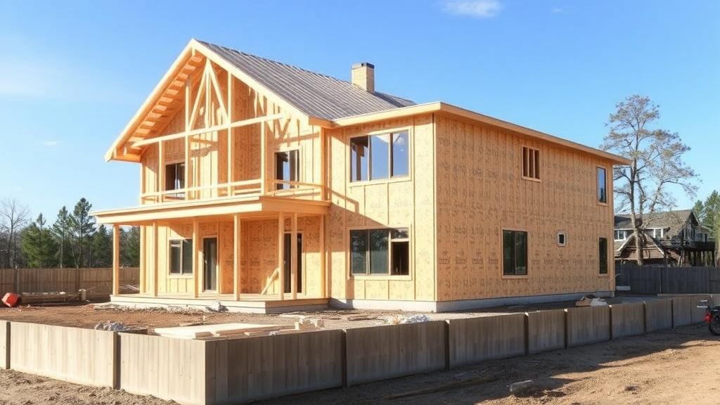 construction of a house construction of a houseфото