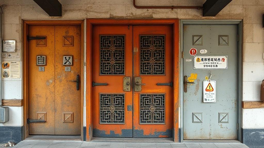 metal doors metal doorsфото