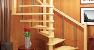 Деревянная лестница "Лесенка" на второй этаж