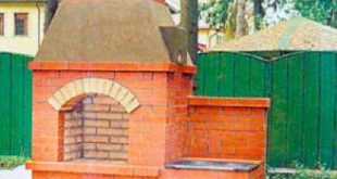 Внешний вид готового мангала-комбайна.