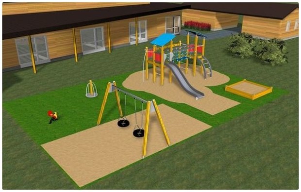 Как построить детскую площадку на дачном участке — инструкция с чертежами и фото