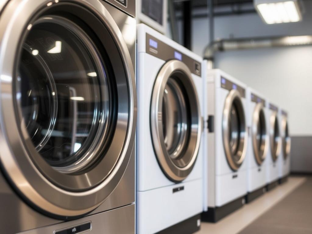 Professional washing machines for businessфото