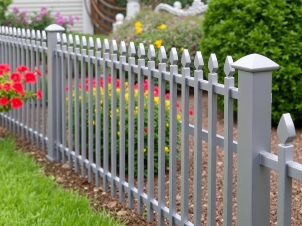 Заборы из металлического штакетника: как выбрать, чтобы не жалеть