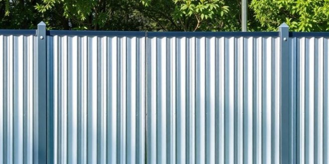 Заборы из профнастила: как выбрать, чтобы служил долго и радовал глаз