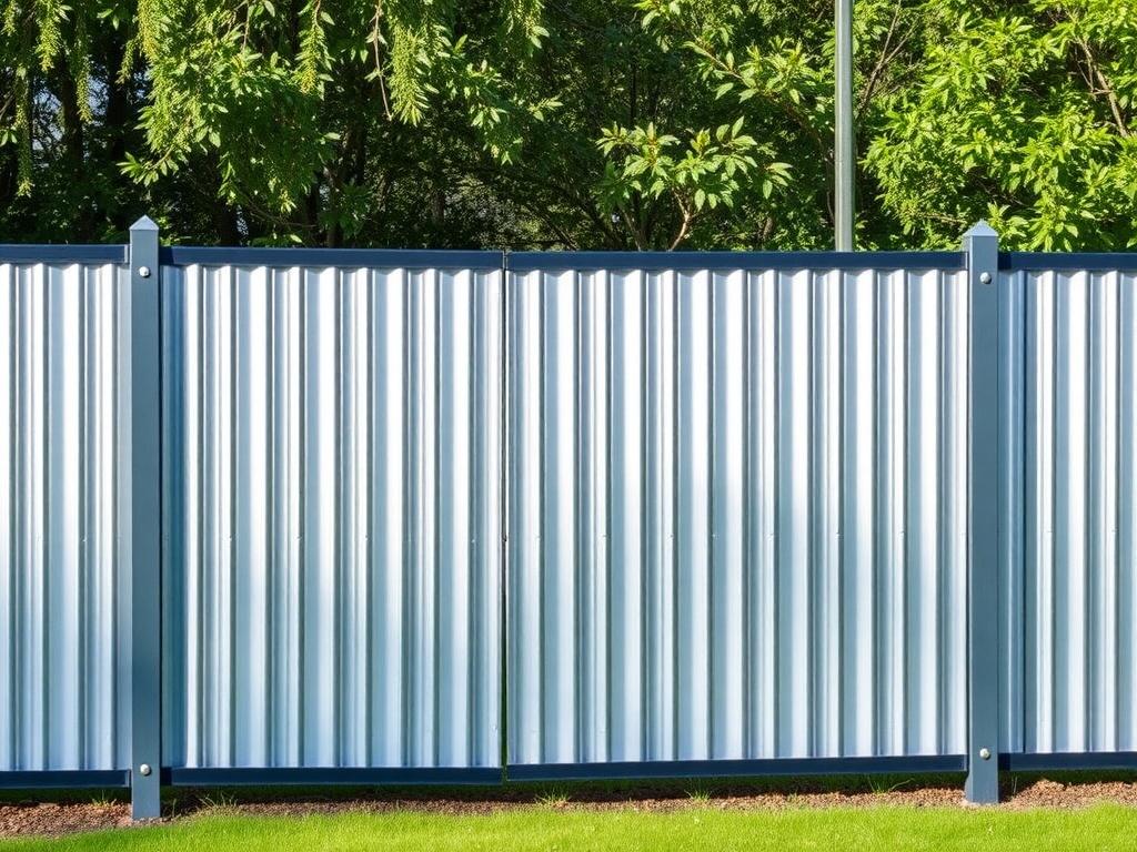 Заборы из профнастила: как выбрать, чтобы служил долго и радовал глаз