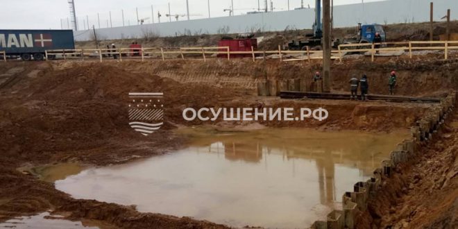 Обеспечение устойчивости откосов котлована с помощью эффективного водопонижения