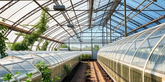 Промышленные теплицы: как выращивать урожай постоянно и с умом
