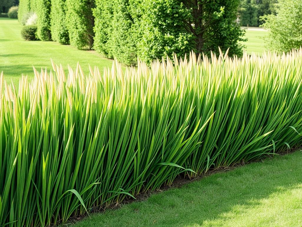 Заказать зеленый травяной забор: живой экран вместо стены