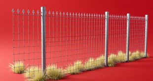 3Д сетка для забора: простой способ оградить участок красиво и надёжно