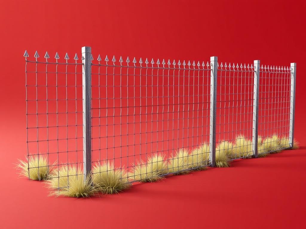 3Д сетка для забора: простой способ оградить участок красиво и надёжно