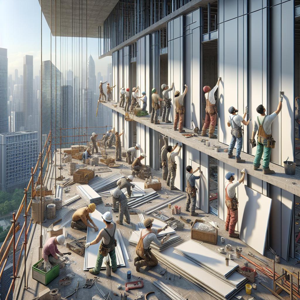 облицовывают фасадыфото