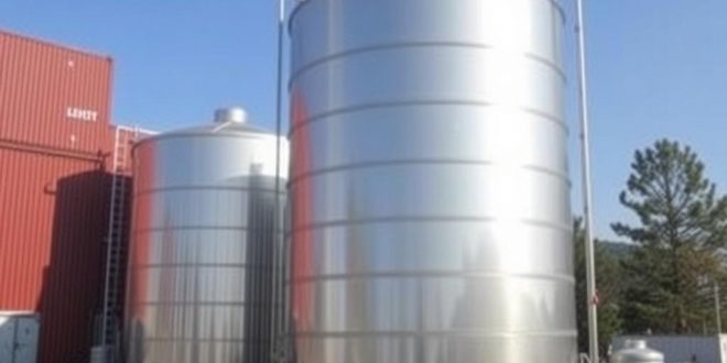 Вертикальные стальные резервуары (РВС): устройство и назначение