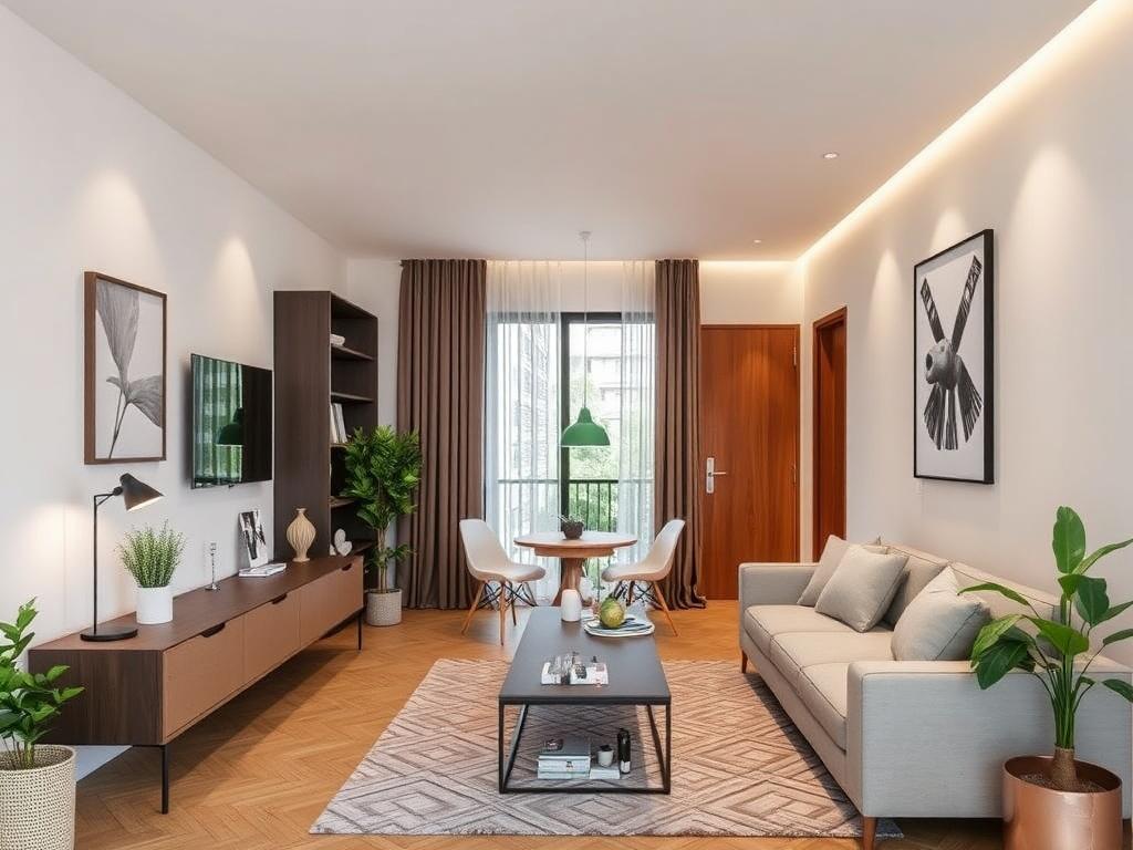 styles for a small apartmentфото