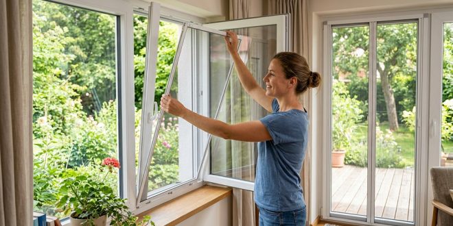 Дачный сезон без комаров: как защитить окна и двери москитными сетками на пластиковые окна