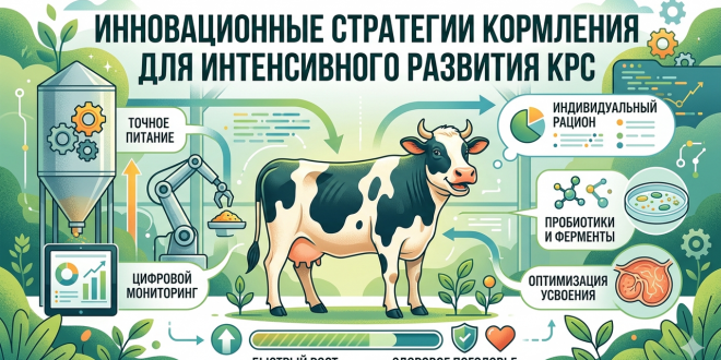Инновационные стратегии кормления для интенсивного развития КРС