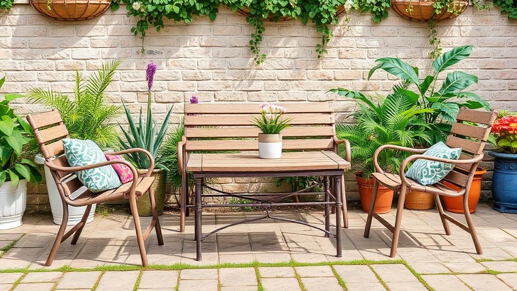 garden furnitureфото