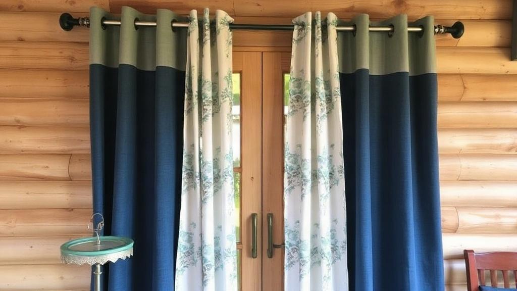Ideal curtains for the dachaфото